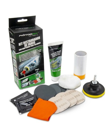 Restauratore di Fari Motorkit MOT1005 Trapano Restauratore di Fari Motorkit MOT1005 Trapano