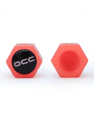 Set di tappi OCC Motorsport OCCLEV001 4 Unità Fluorescente Rosso Set di tappi OCC Motorsport OCCLEV001 4 Unità Fluorescente Rosso