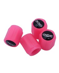 Set di tappi OCC Motorsport OCCLEV004 4 Unità Fluorescente Azzurro