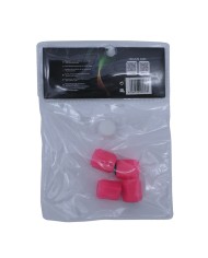 Set di tappi OCC Motorsport OCCLEV003 4 Unità Fluorescente Rosa
