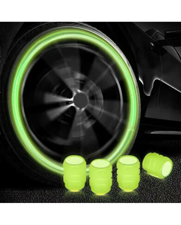 Set di tappi OCC Motorsport OCCLEV005 4 Unità Fluorescente Giallo