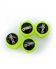 Set di tappi OCC Motorsport OCCLEV005 4 Unità Fluorescente Giallo
