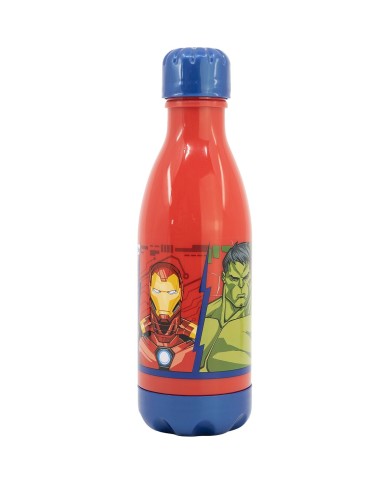 Bottiglia d'acqua The Avengers CZ11265 Uso quotidiano 560 ml Rosso Plastica