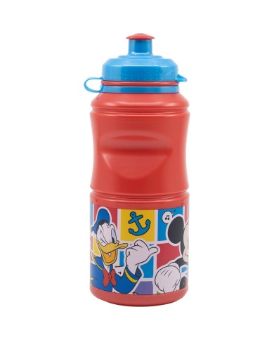 Bottiglia d'acqua Mickey Mouse CZ11345 Sportiva 380 ml Rosso Plastica