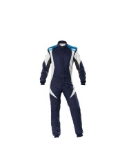 Tuta Racing OMP FIRST EVO Blu Marino 50 Tuta Racing OMP FIRST EVO Blu Marino 50