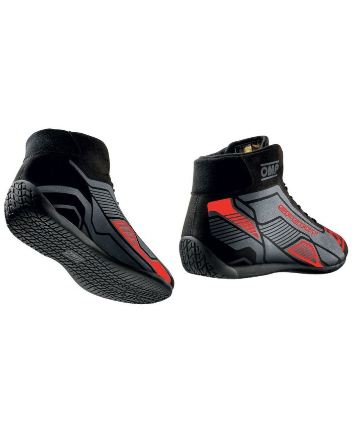 Stivali Racing OMP SPORT Nero/Rosso 38 Stivali Racing OMP SPORT Nero/Rosso 38
