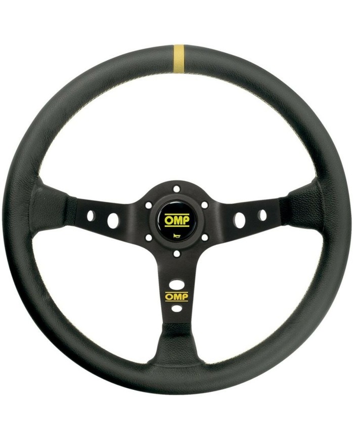 Volante Racing OMP OD/1956/N Ø 35 cm Nero/Giallo Nero Volante Racing OMP OD/1956/N Ø 35 cm Nero/Giallo Nero
