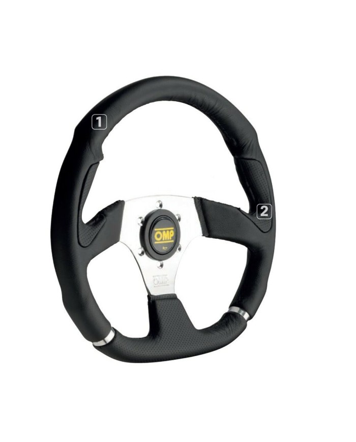 Volante Racing OMP OD/2018/LN Ø 35 cm Nero Cromo Volante Racing OMP OD/2018/LN Ø 35 cm Nero Cromo