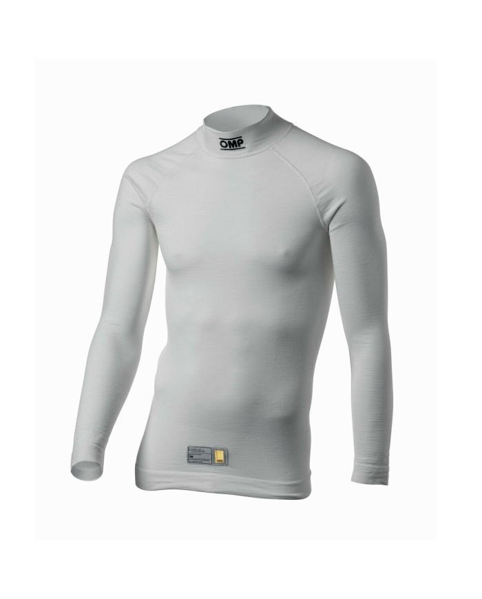 Maglia Termica OMP Tecnica Evo (XS/S) FIA 8856-2018 Bianco