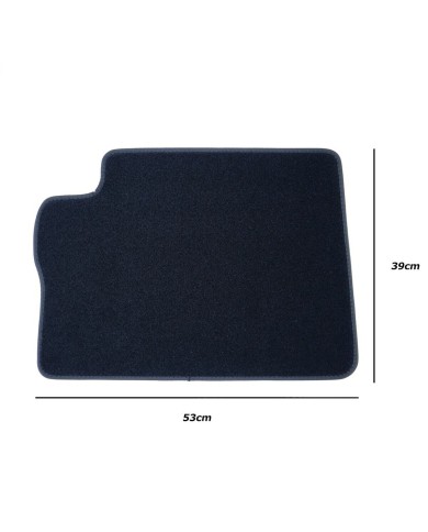 Set di Tappetini per Auto OCC Motorsport OCCTY0002BL Azzurro 5 Pezzi