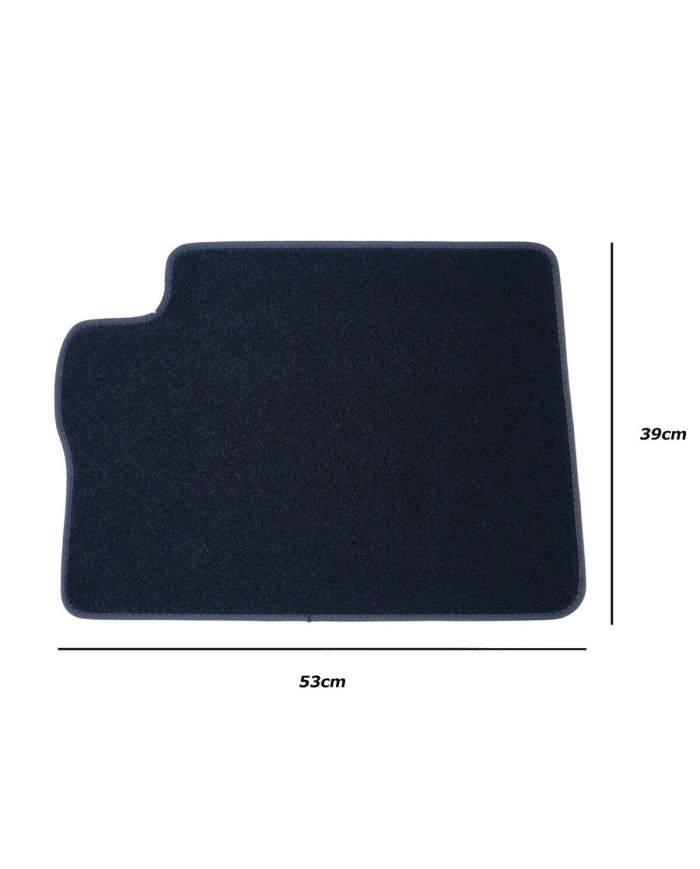 Set di Tappetini per Auto OCC Motorsport OCCTY0002BL Azzurro 5 Pezzi Set di Tappetini per Auto OCC Motorsport OCCTY0002BL Azzurro 5 Pezzi