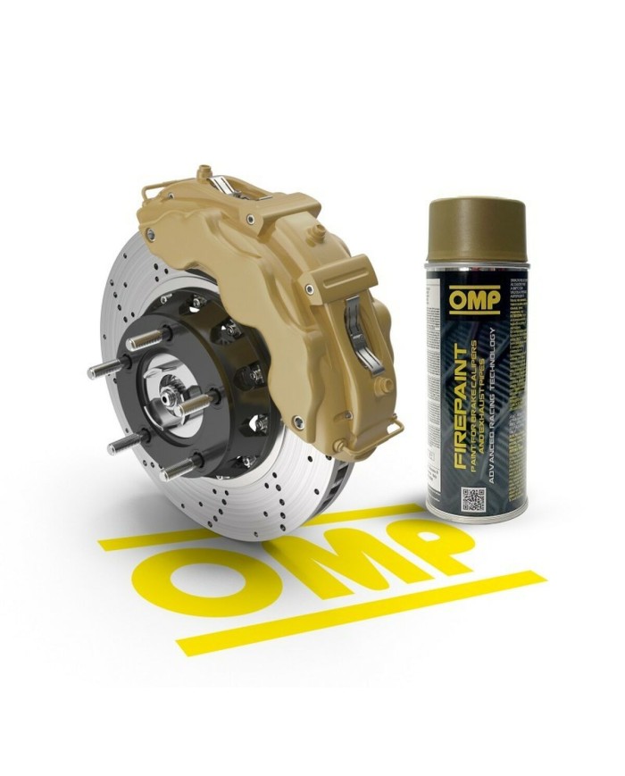 Vernice spray OMP OMPPC02001000002 Pinze dei Freni 400 ml Dorato Vernice spray OMP OMPPC02001000002 Pinze dei Freni 400 ml Dorato