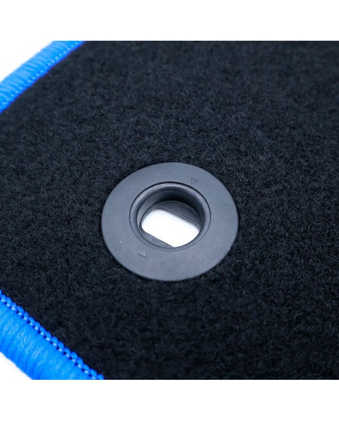 Set di Tappetini per Auto OCC Motorsport OCCTY0002BL Azzurro 5 Pezzi Set di Tappetini per Auto OCC Motorsport OCCTY0002BL Azzurro 5 Pezzi