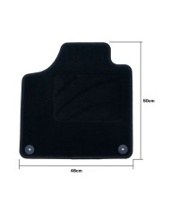 Set di Tappetini per Auto OCC Motorsport OCCD0007 5 Pezzi