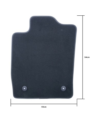 Set di Tappetini per Auto OCC Motorsport OCCD0003 Audi A1 5 Pezzi Set di Tappetini per Auto OCC Motorsport OCCD0003 Audi A1 5 Pezzi