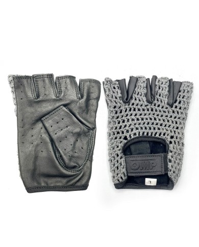 Guanti OMP Tazio Vointage Racing Nero M Guanti OMP Tazio Vointage Racing Nero M