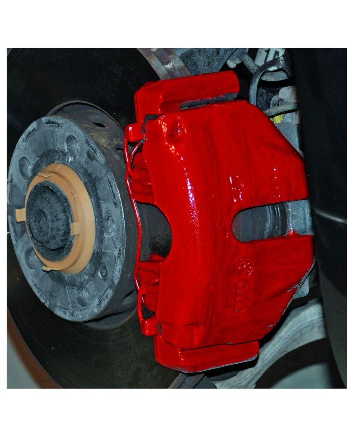 Set di colori Foliatec 2160 RACING Pinze dei Freni 3 Pezzi Rosso