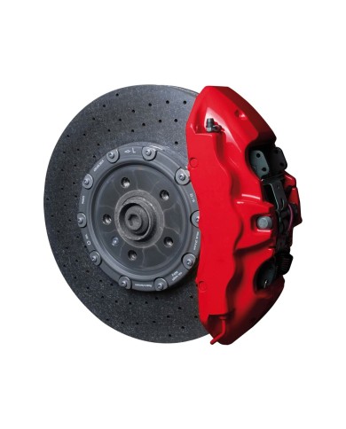 Set di colori Foliatec 2160 RACING Pinze dei Freni 3 Pezzi Rosso