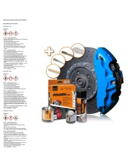 Set di colori Foliatec 2188 GT-BLUE Pinze dei Freni 3 Pezzi Azzurro 400 ml Set di colori Foliatec 2188 GT-BLUE Pinze dei Freni 3 Pezzi Azzurro 400 ml