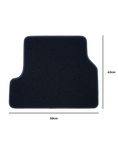 Set di Tappetini per Auto OCC Motorsport OCCFD0018BL Azzurro 5 Pezzi