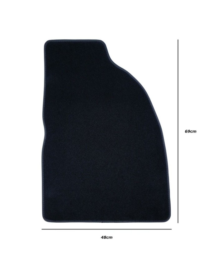 Set di Tappetini per Auto OCC Motorsport OCCFD0018BL Azzurro 5 Pezzi Set di Tappetini per Auto OCC Motorsport OCCFD0018BL Azzurro 5 Pezzi