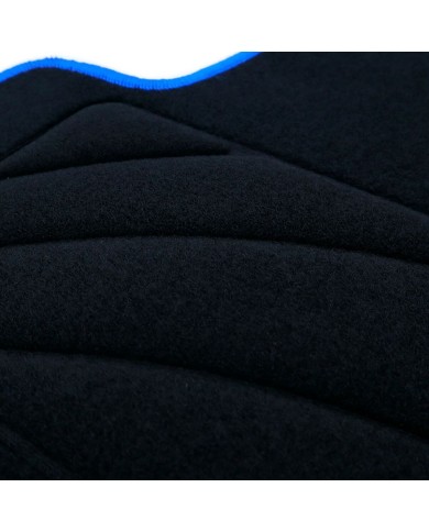 Set di Tappetini per Auto OCC Motorsport OCCFD0018BL Azzurro 5 Pezzi