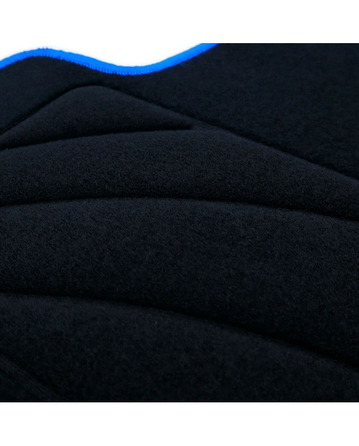 Set di Tappetini per Auto OCC Motorsport OCCFD0018BL Azzurro 5 Pezzi Set di Tappetini per Auto OCC Motorsport OCCFD0018BL Azzurro 5 Pezzi