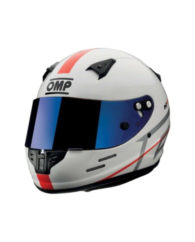 Casco OMP OMPSC0-0790-B01-020-L L Bianco Casco OMP OMPSC0-0790-B01-020-L L Bianco
