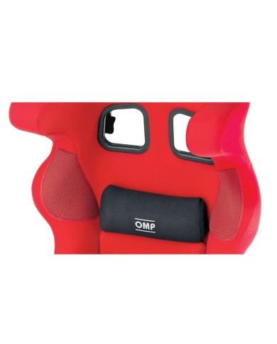 Cuscino Lombare per Sedile Racing OMP HB/692/N Nero Universale Piccolo