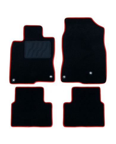 Set di Tappetini per Auto OCC Motorsport OCCHN0010RD 5 Pezzi