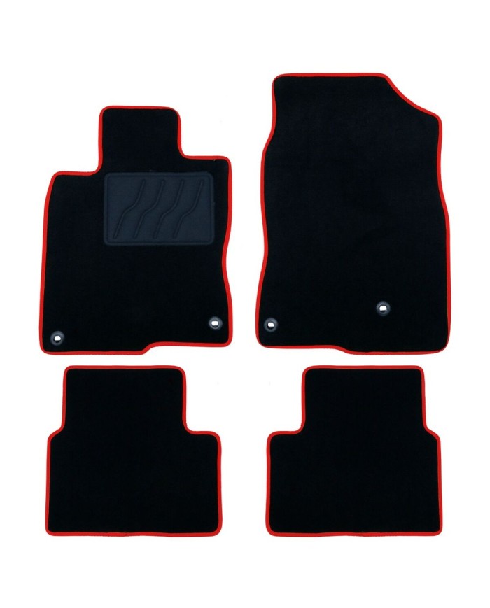 Set di Tappetini per Auto OCC Motorsport OCCHN0010RD 5 Pezzi Set di Tappetini per Auto OCC Motorsport OCCHN0010RD 5 Pezzi