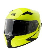 Casco Integrale OMP CIRCUIT EVO2 Giallo Fluorescente M