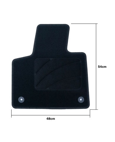 Set di Tappetini per Auto OCC Motorsport OCCPG0031BL