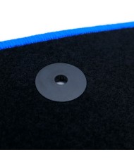 Set di Tappetini per Auto OCC Motorsport OCCVW0022BL VOLKSWAGEN GOLF VII Azzurro 5 Pezzi