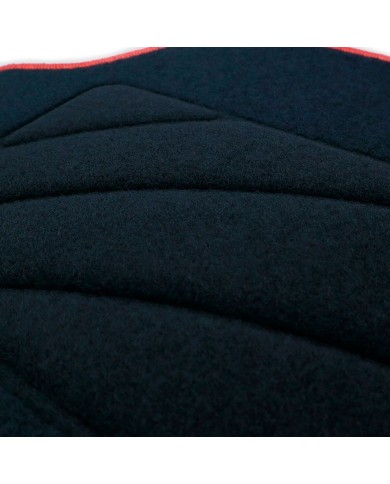 Set di Tappetini per Auto OCC Motorsport OCCHN0022RD Rosso 5 Pezzi