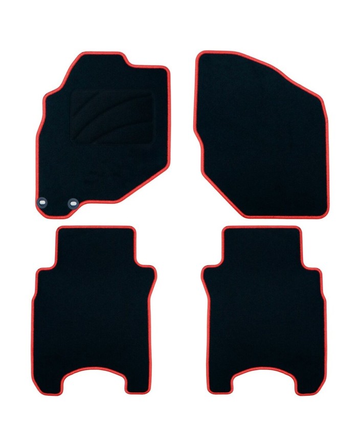 Set di Tappetini per Auto OCC Motorsport OCCHN0022RD Rosso 5 Pezzi