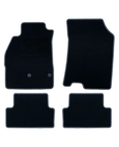 Set di Tappetini per Auto OCC Motorsport OCCRT0036GD Grigio 5 Pezzi