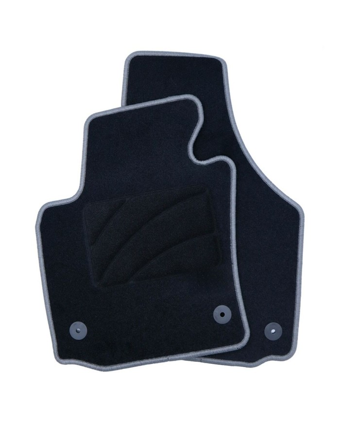 Set di Tappetini per Auto OCC Motorsport OCCST0015GD Grigio 5 Pezzi