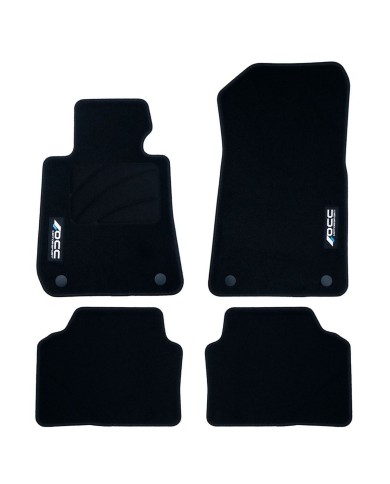 Set di Tappetini per Auto OCC Motorsport OCCBW0026LOG Bmw E90 Serie 3 Sedan 5 Pezzi