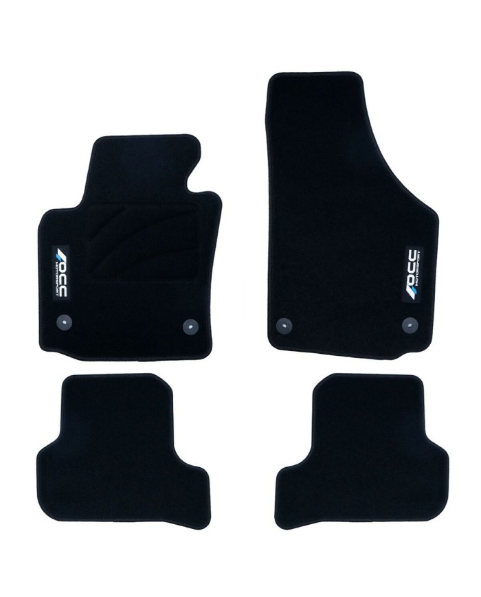 Set di Tappetini per Auto OCC Motorsport OCCST0015LOG Seat Leon Mk2 5 Pezzi