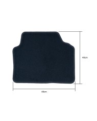 Set di Tappetini per Auto OCC Motorsport OCCBW0026LOG Bmw E90 Serie 3 Sedan 5 Pezzi Set di Tappetini per Auto OCC Motorsport OCCBW0026LOG Bmw E90 Serie 3 Sedan 5 Pezzi