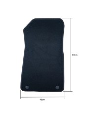 Set di Tappetini per Auto OCC Motorsport OCCBW0026LOG Bmw E90 Serie 3 Sedan 5 Pezzi Set di Tappetini per Auto OCC Motorsport OCCBW0026LOG Bmw E90 Serie 3 Sedan 5 Pezzi