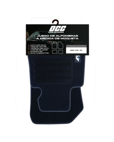 Set di Tappetini per Auto OCC Motorsport OCCBW0026LOG Bmw E90 Serie 3 Sedan 5 Pezzi