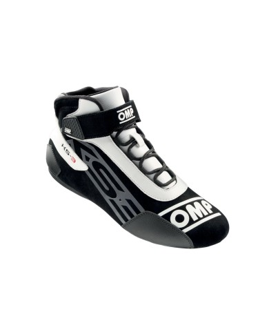 Stivali Racing OMP KS-3 Nero/Bianco 46