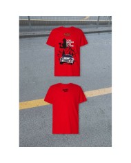 Maglia a Maniche Corte Uomo RADIKAL YOU NEVER RUN ALONE Rosso XXL Maglia a Maniche Corte Uomo RADIKAL YOU NEVER RUN ALONE Rosso XXL