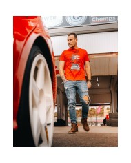 Maglia a Maniche Corte Uomo RADIKAL YOU NEVER RUN ALONE Rosso XL Maglia a Maniche Corte Uomo RADIKAL YOU NEVER RUN ALONE Rosso XL