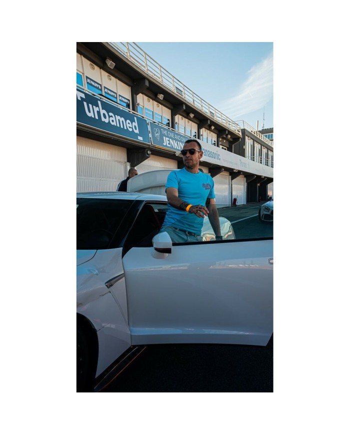 Maglia a Maniche Corte Uomo RADIKAL Bear Blu cielo M