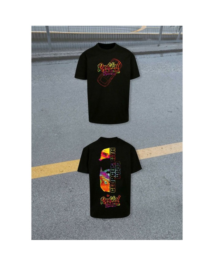 Maglia a Maniche Corte Uomo RADIKAL GEORGE SMITH GOOD Nero XXXL Maglia a Maniche Corte Uomo RADIKAL GEORGE SMITH GOOD Nero XXXL