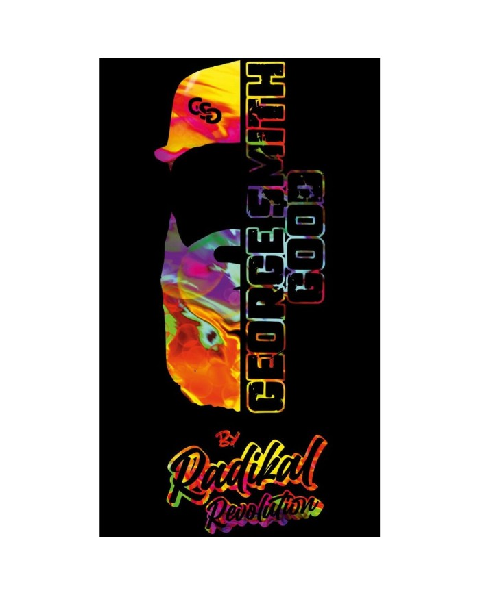 Maglia a Maniche Corte Uomo RADIKAL GEORGE SMITH GOOD Nero XXL Maglia a Maniche Corte Uomo RADIKAL GEORGE SMITH GOOD Nero XXL