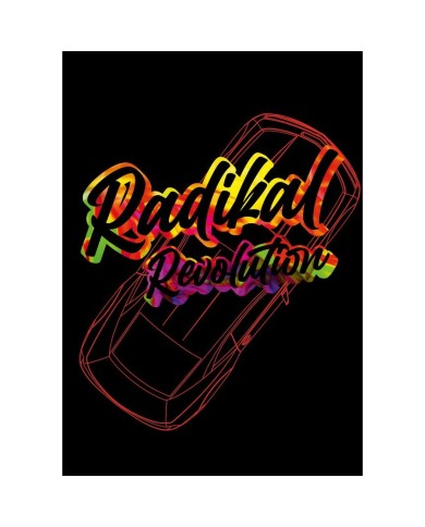 Maglia a Maniche Corte Uomo RADIKAL GEORGE SMITH GOOD Nero XXL